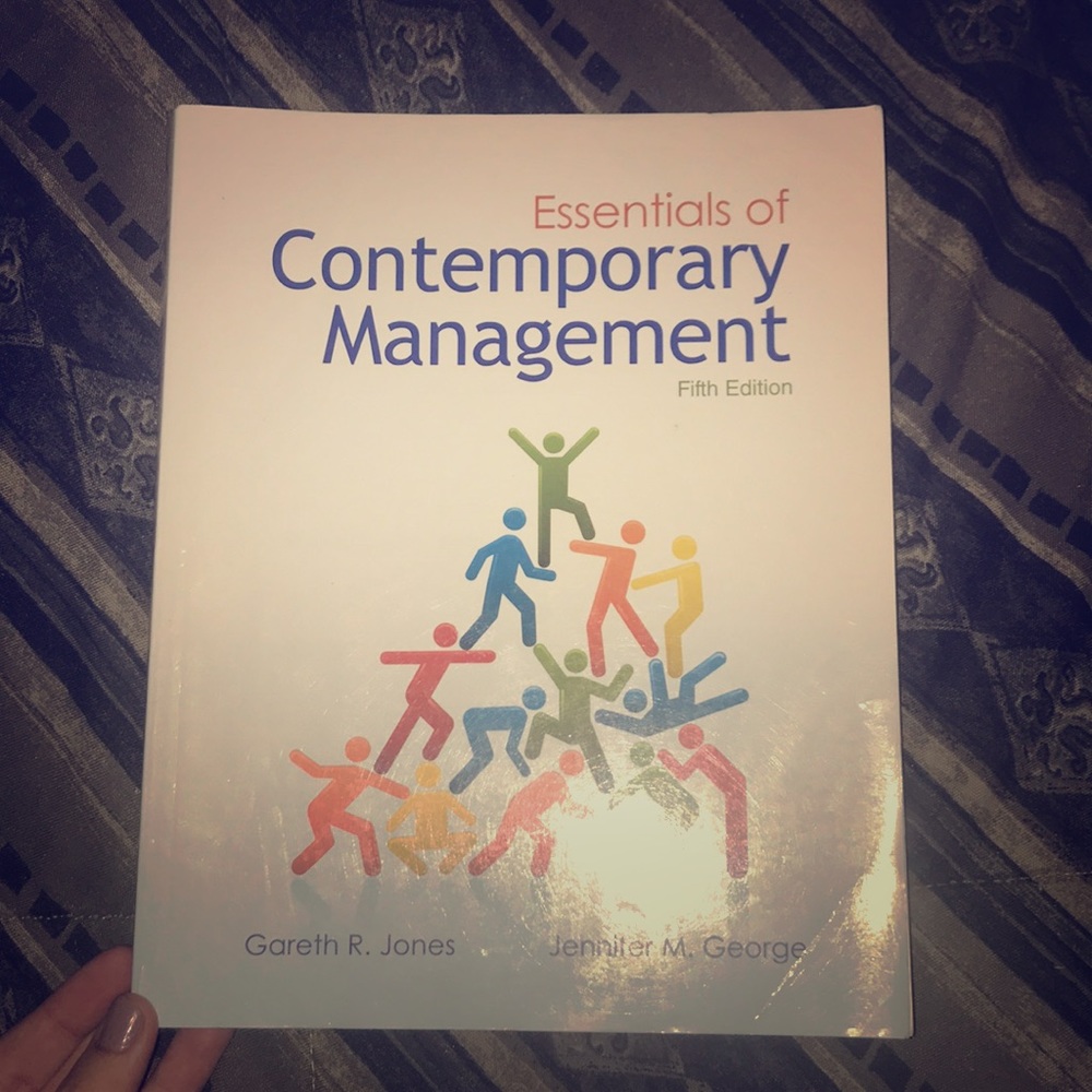 Essentials of contemporary management book
